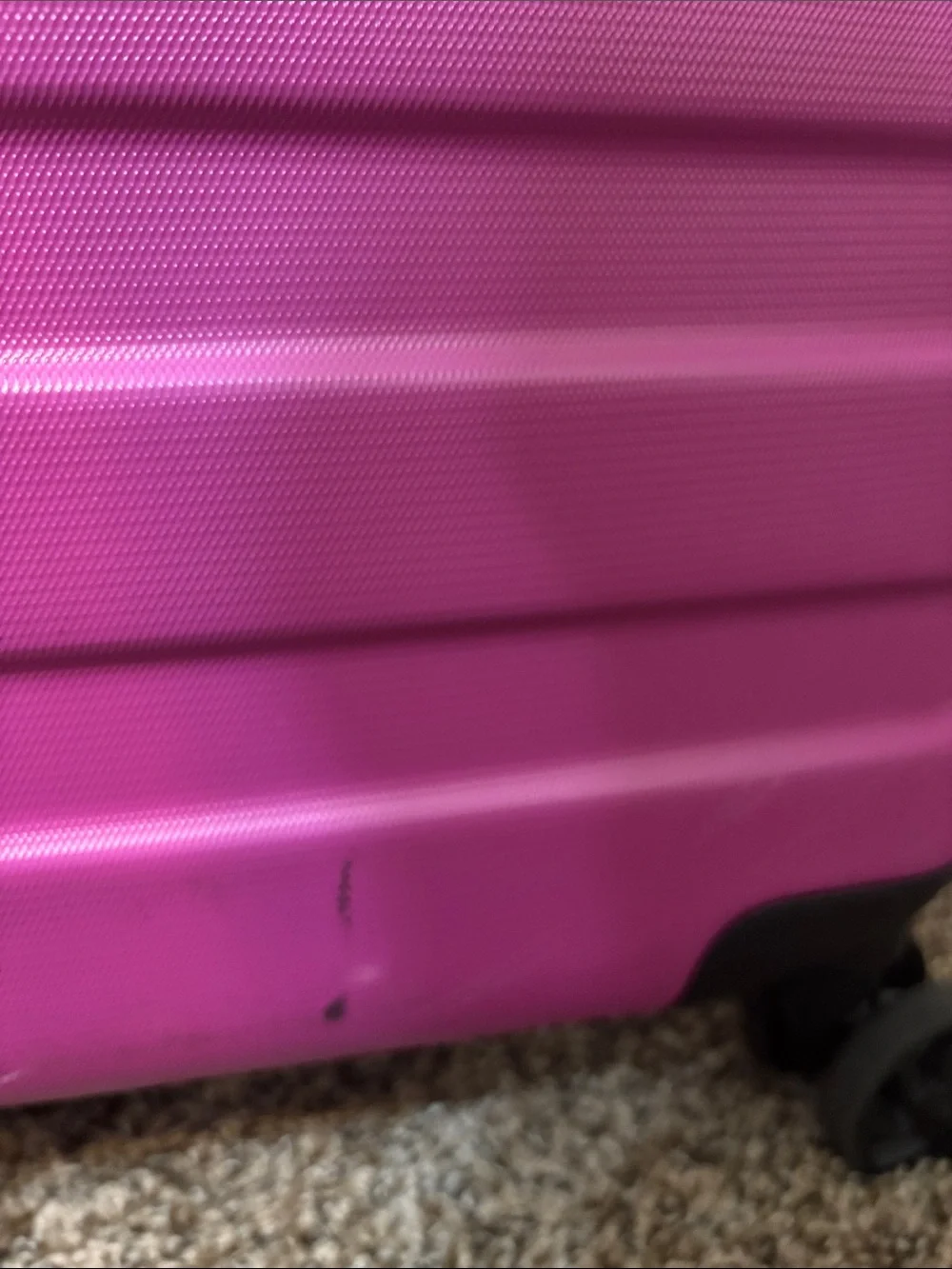 Durable Hardshell Spinner Suitcase - PINK
